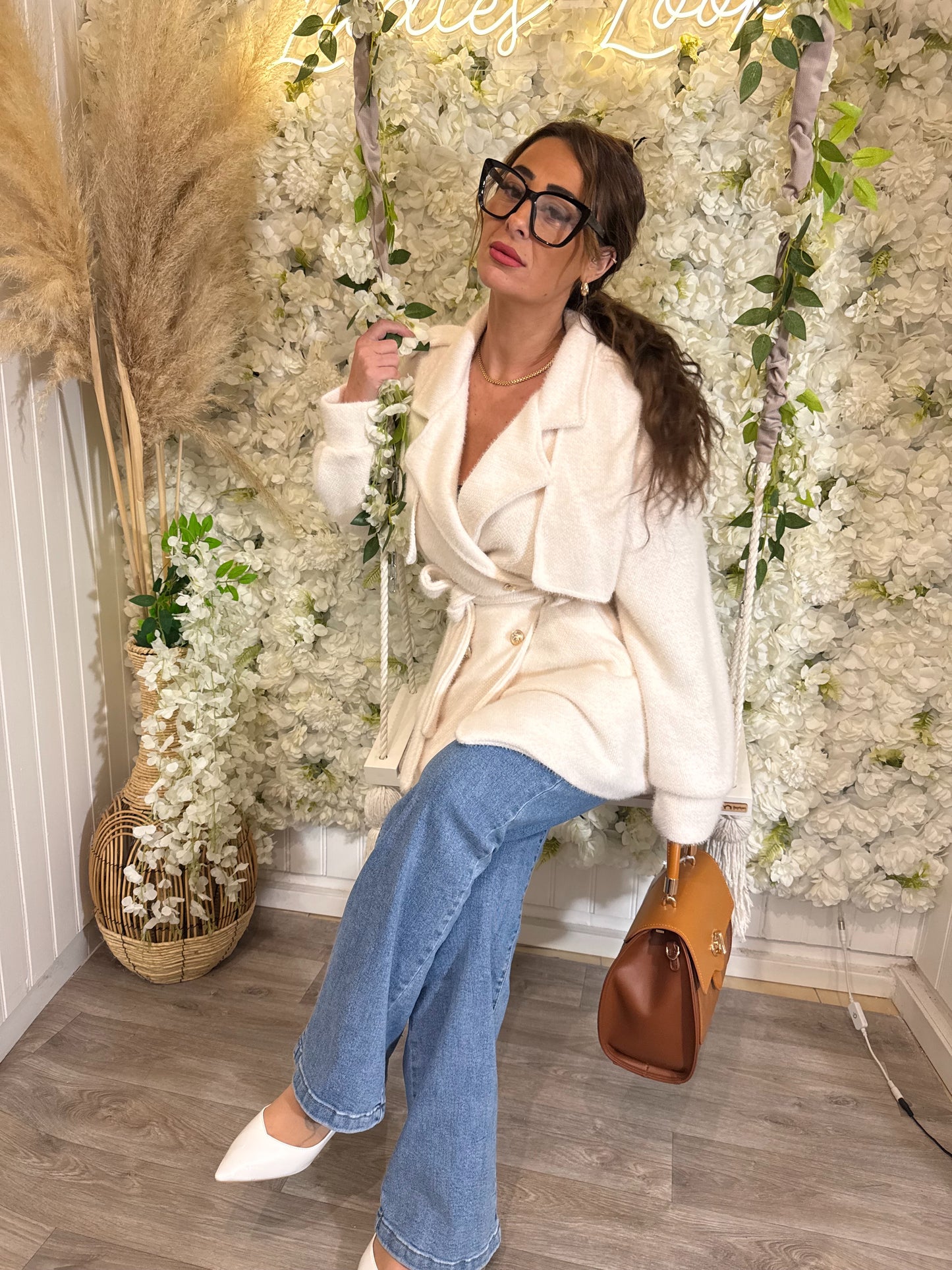 MANTEAU COMFY OFFICIER - BLANC