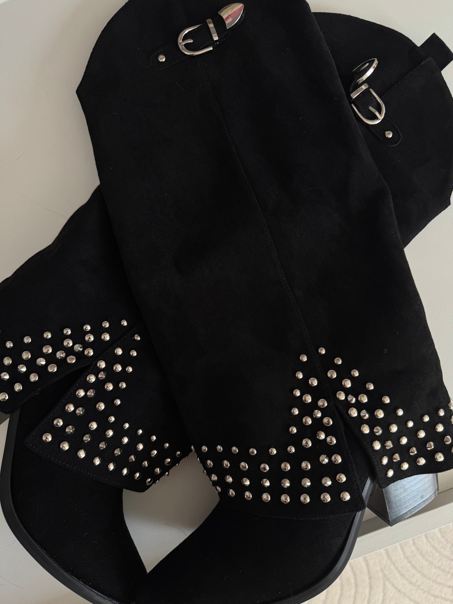 SANTIAG À REVERS - DAIM NOIRE