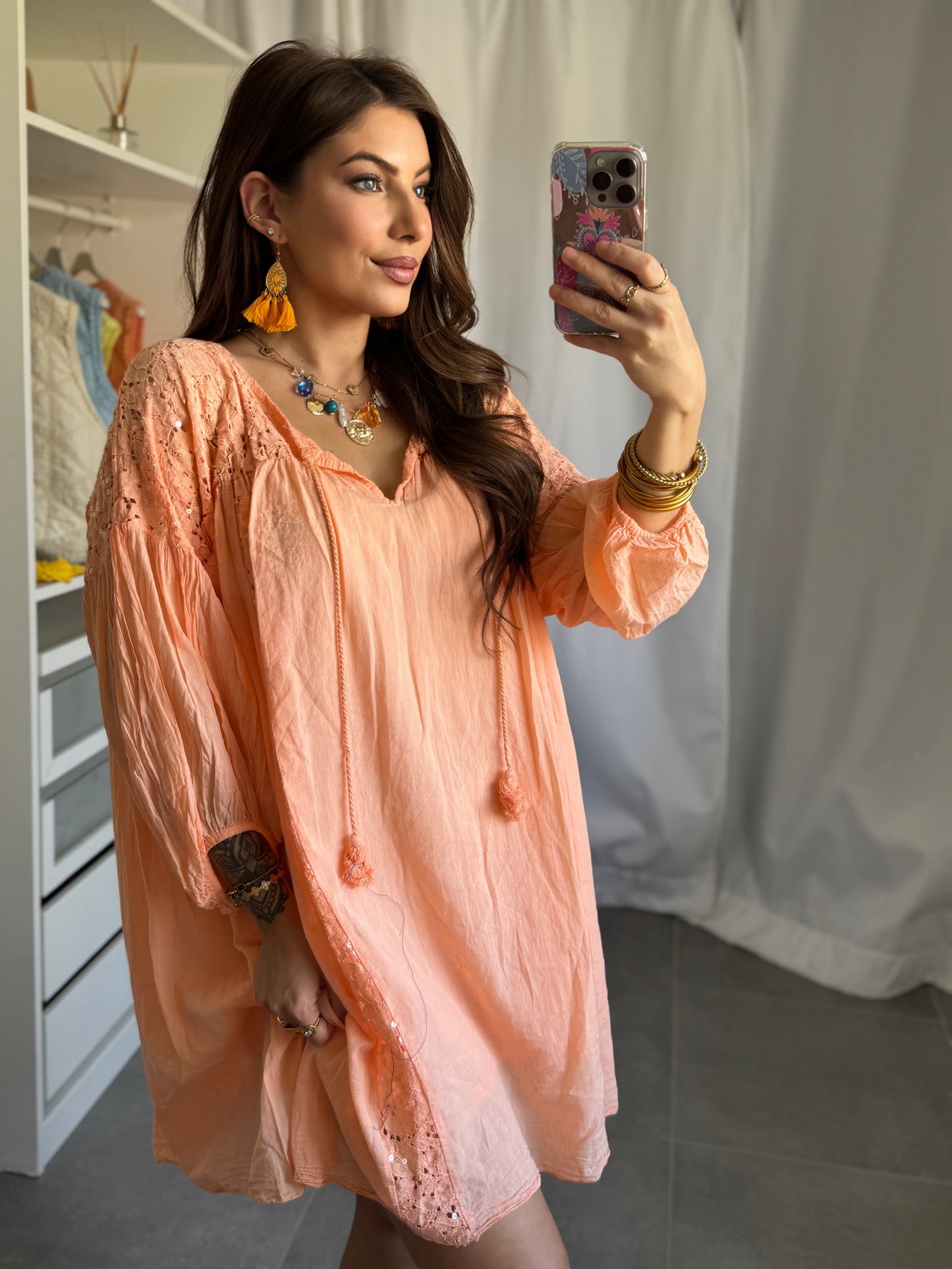 ROBE LILLY - ORANGE