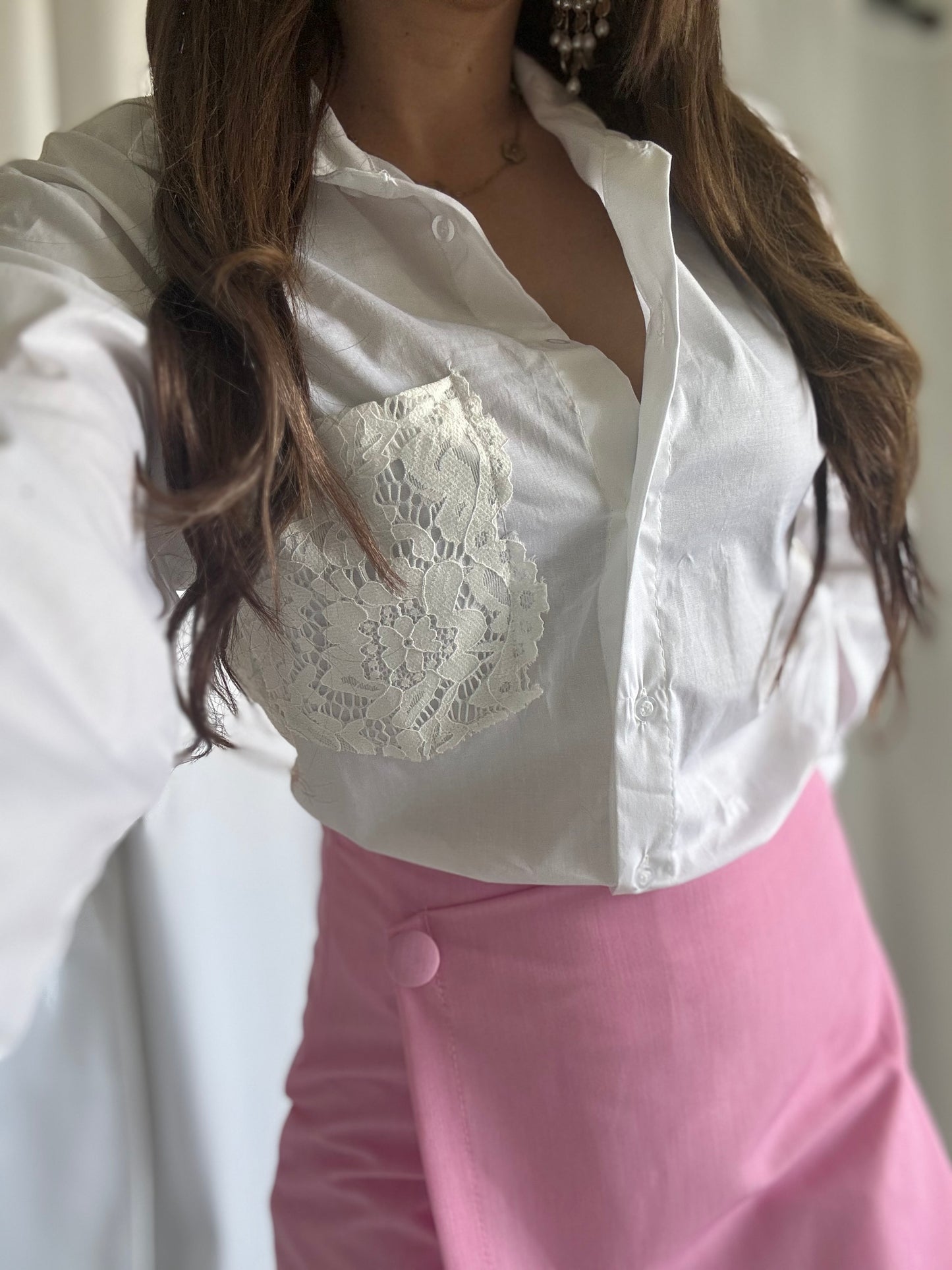CHEMISE DENTELLE - VALENTINE