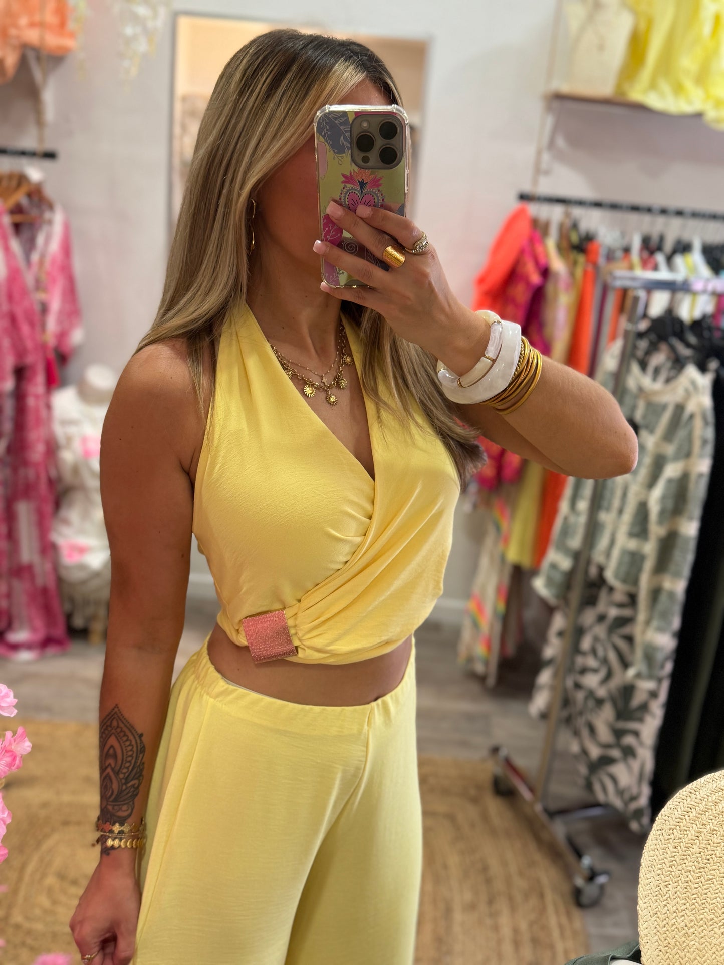 ENSEMBLE NOUER - JAUNE