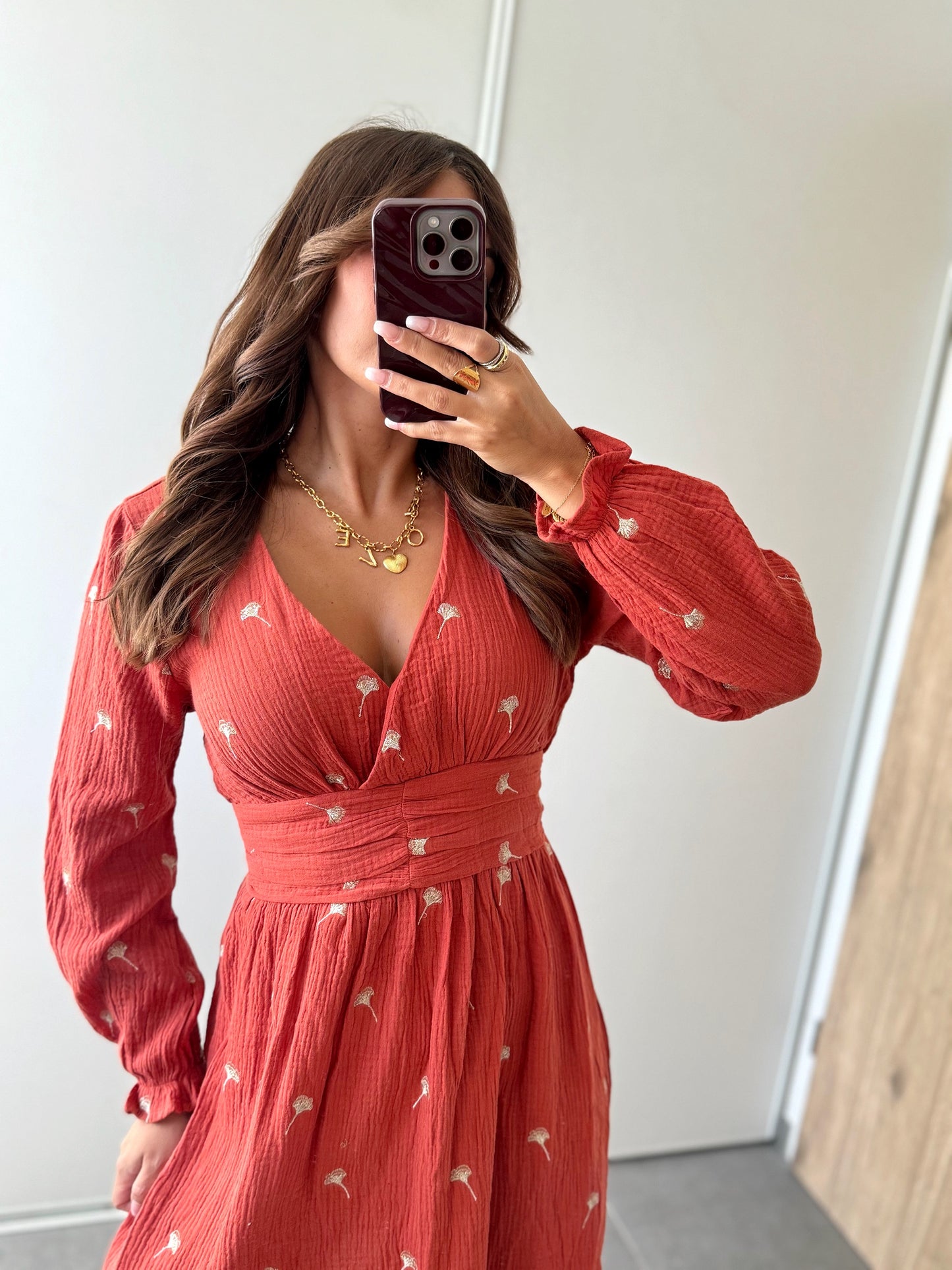 ROBE ELOÏSE TERRACOTA