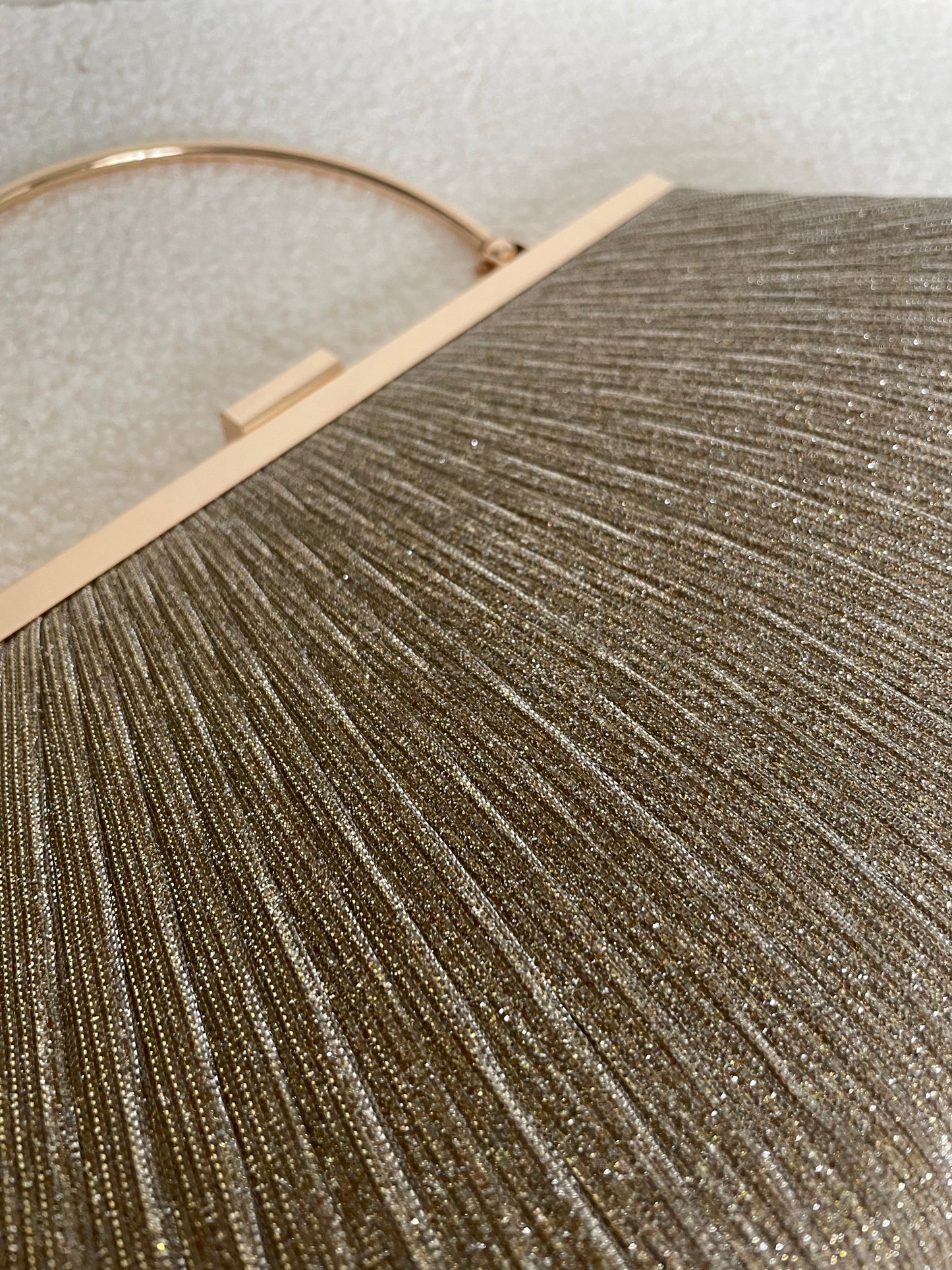 POCHETTE PAILLETTES DORÉ
