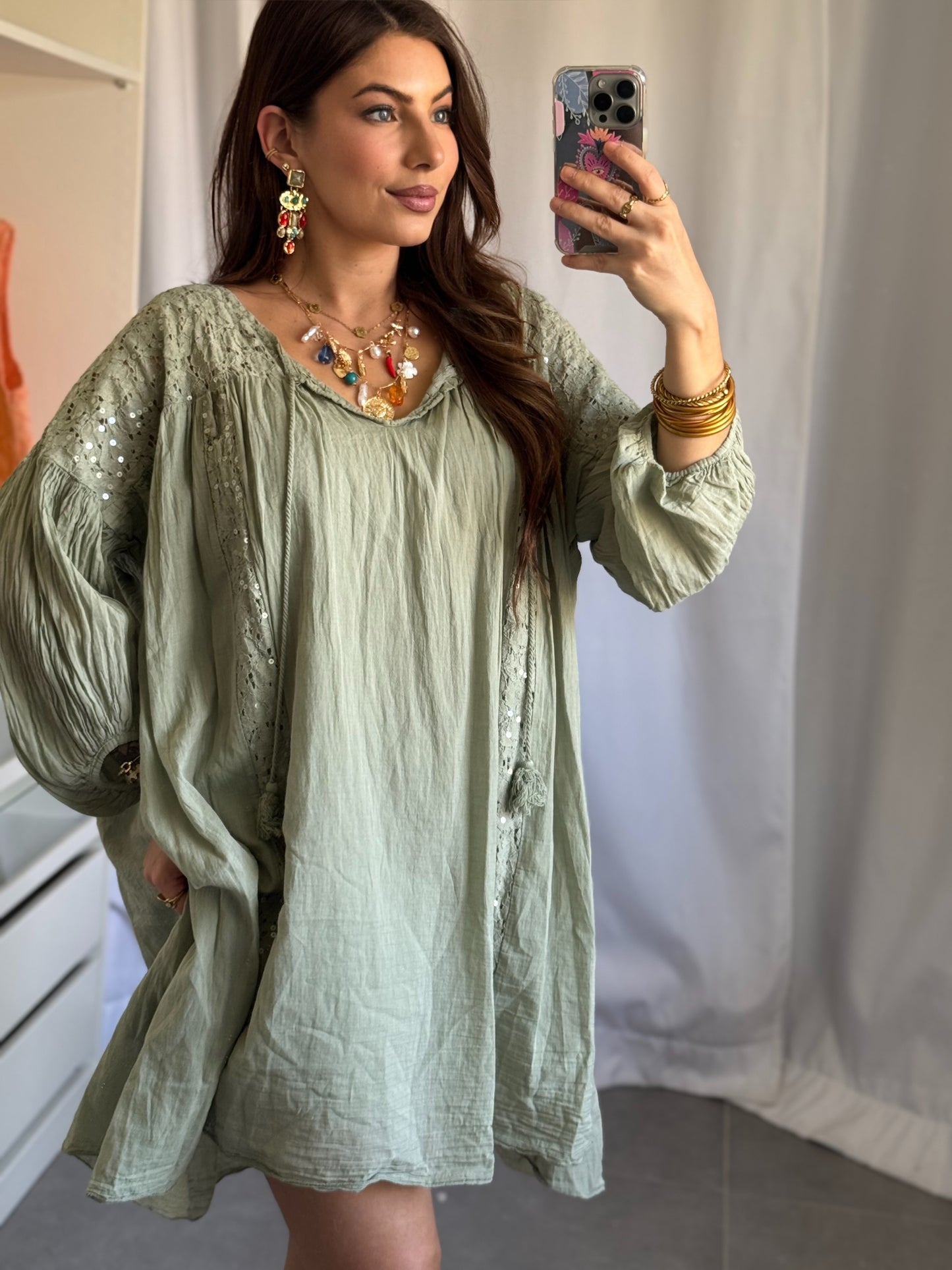 ROBE LILLY - KAKI