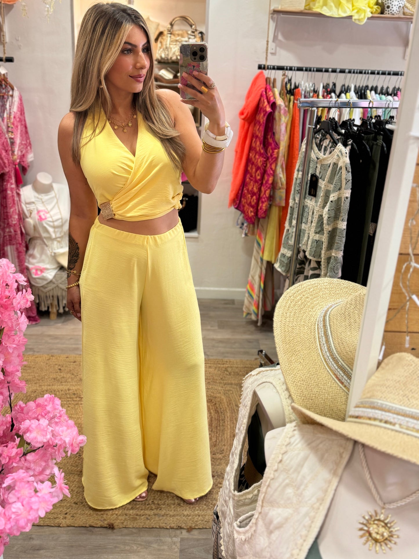 ENSEMBLE NOUER - JAUNE