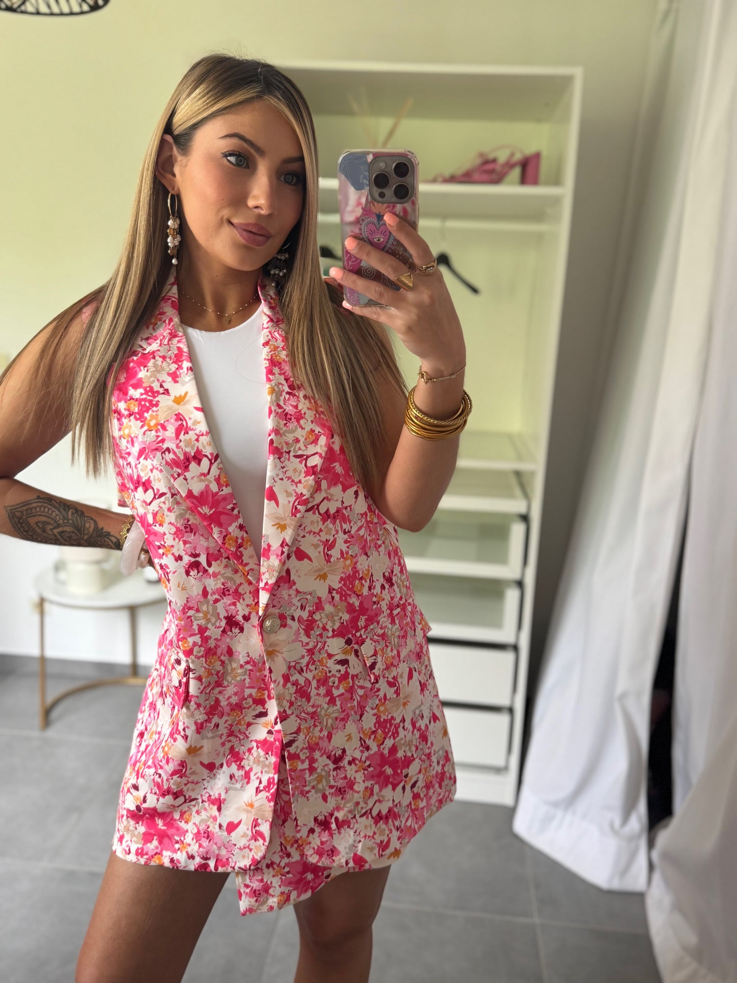 BLAZER SANS MANCHES - NINA