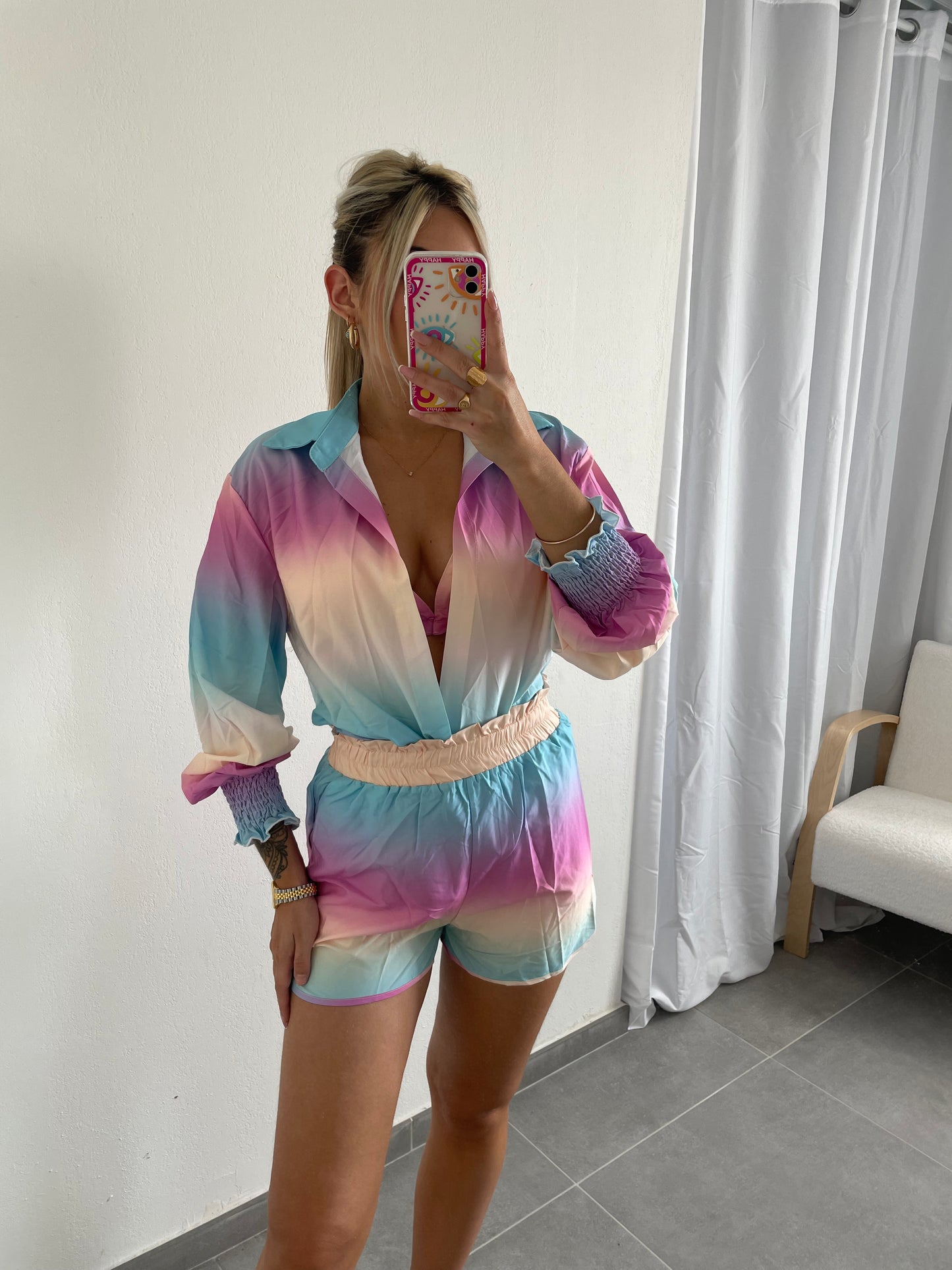 SUMMER ENSEMBLE MAILLOT LILAS
