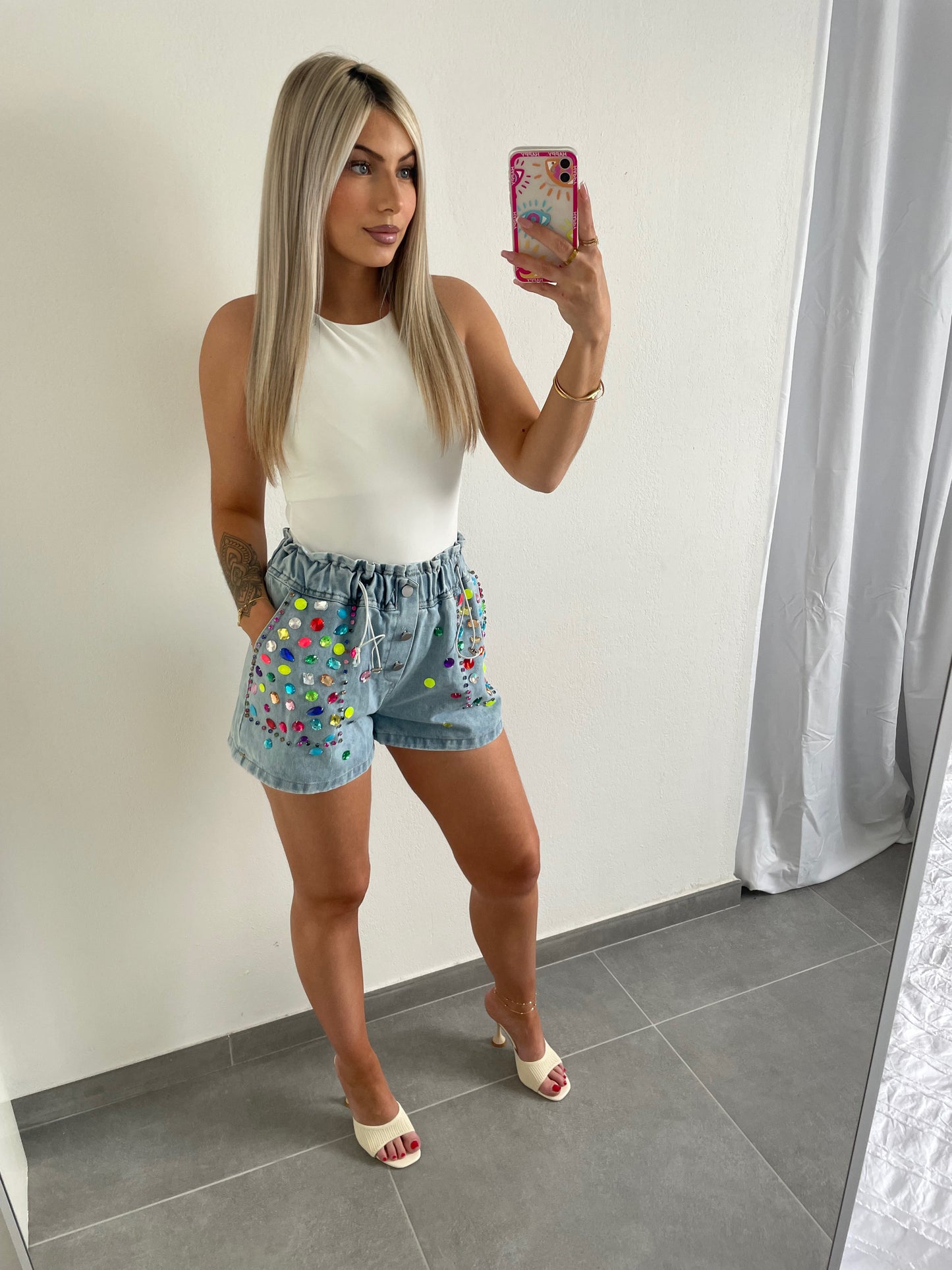 SHORT DIAMOND JEANS