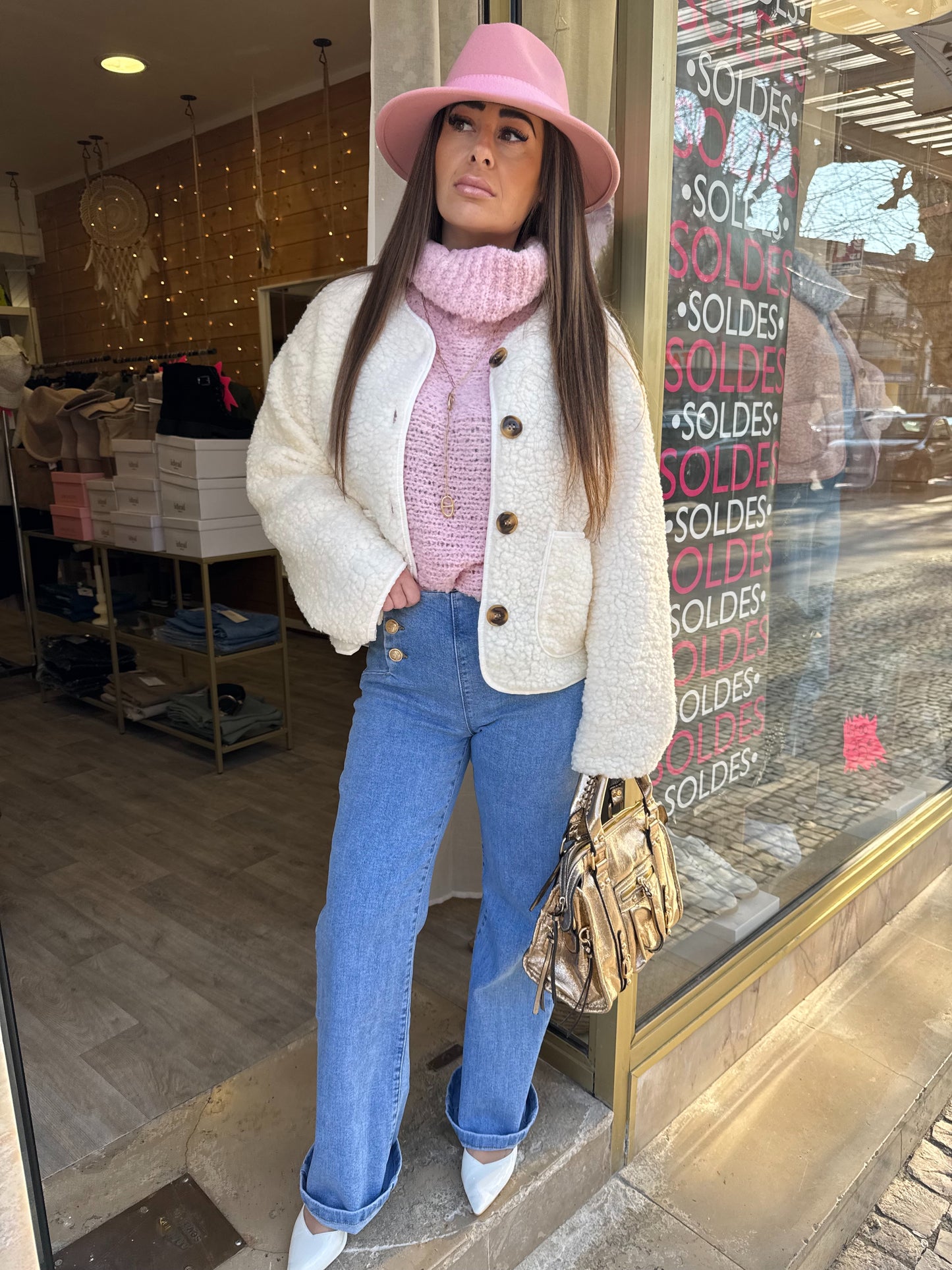 PULL MOHAIR - BABY PINK