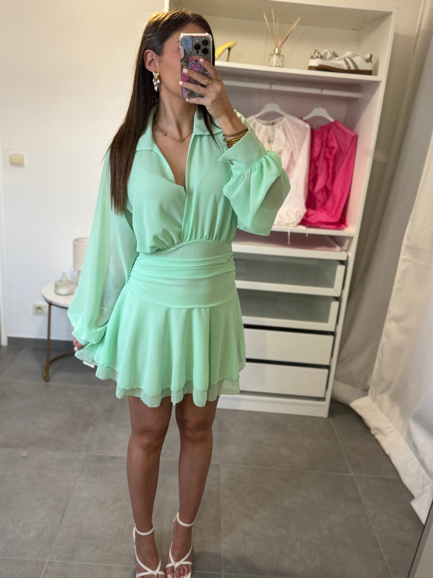 ROBE HAILEY - VERT D'EAU