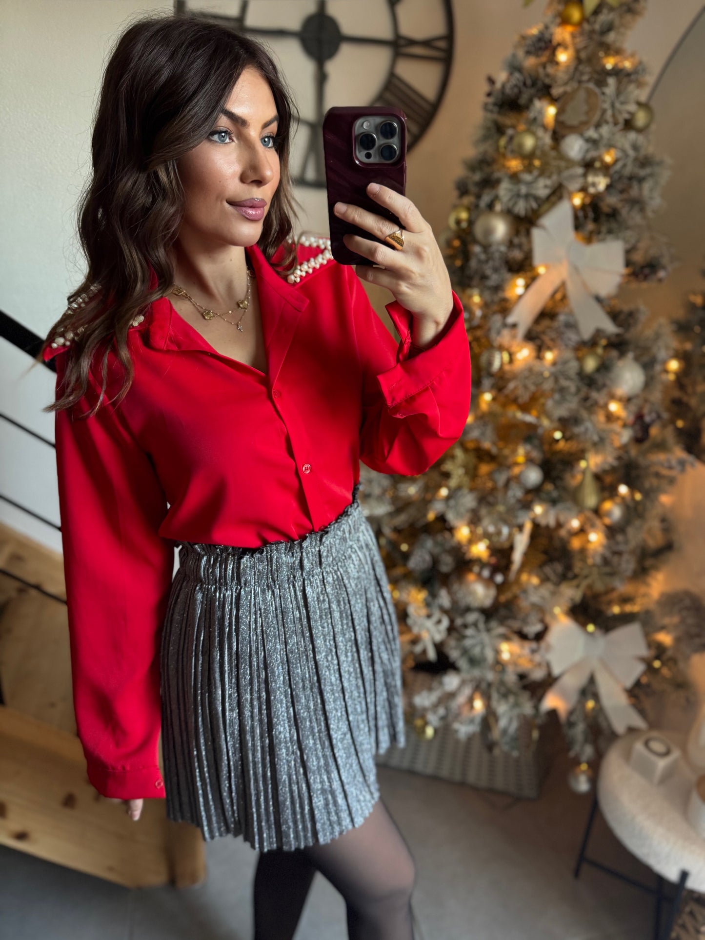 CHEMISIER NINA PERLÉ