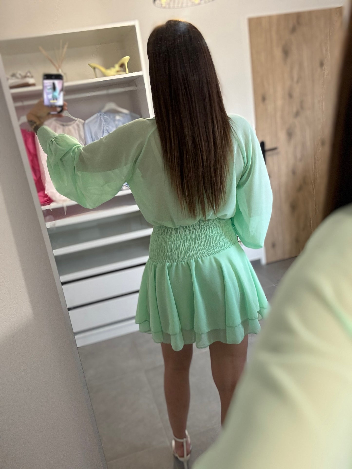 ROBE HAILEY - VERT D'EAU