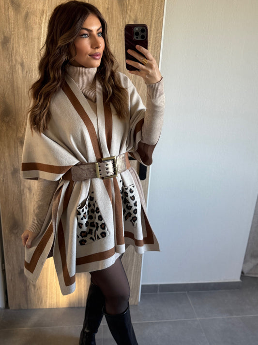 PONCHO CAPE LÉO