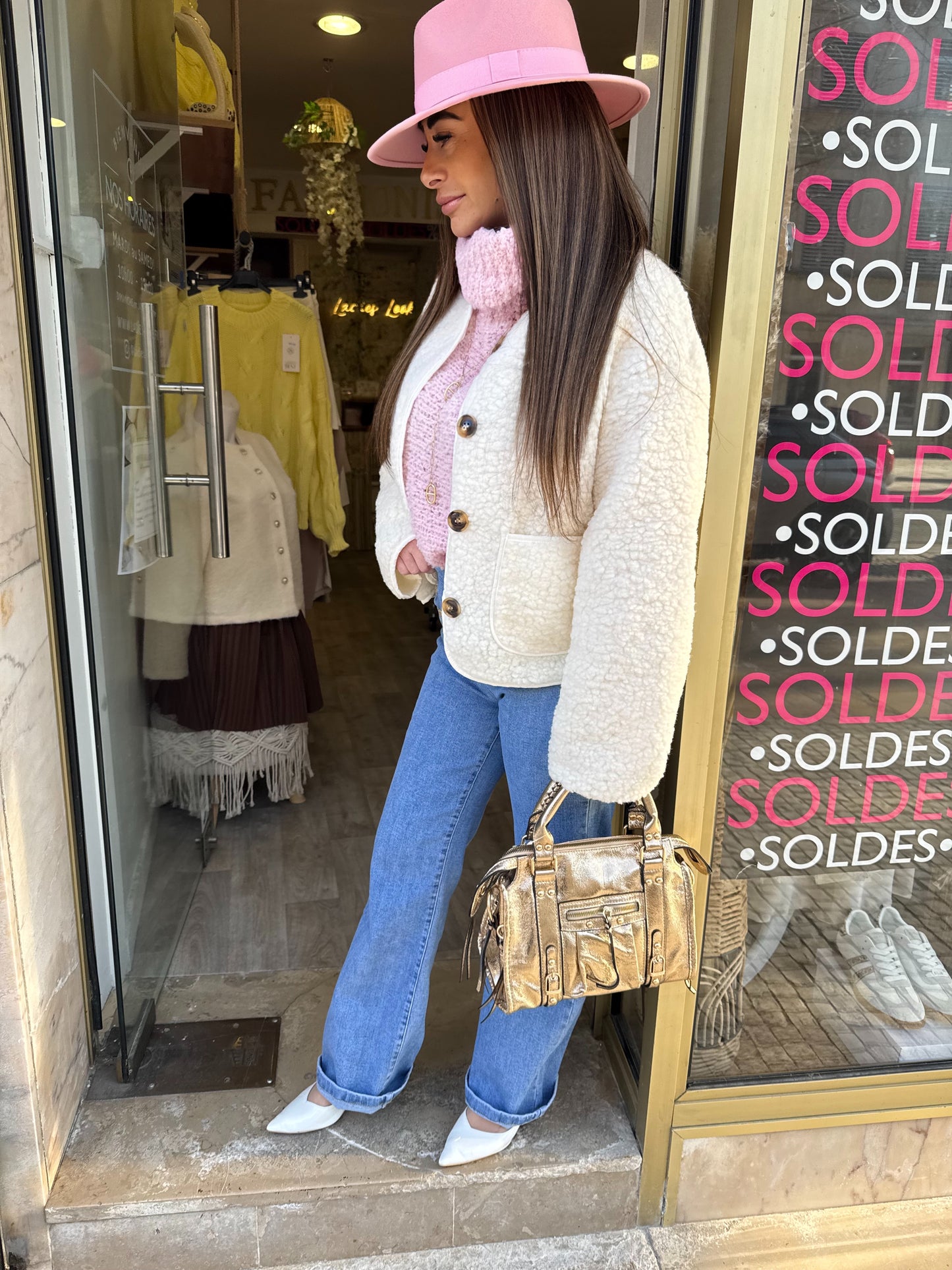 PULL MOHAIR - BABY PINK