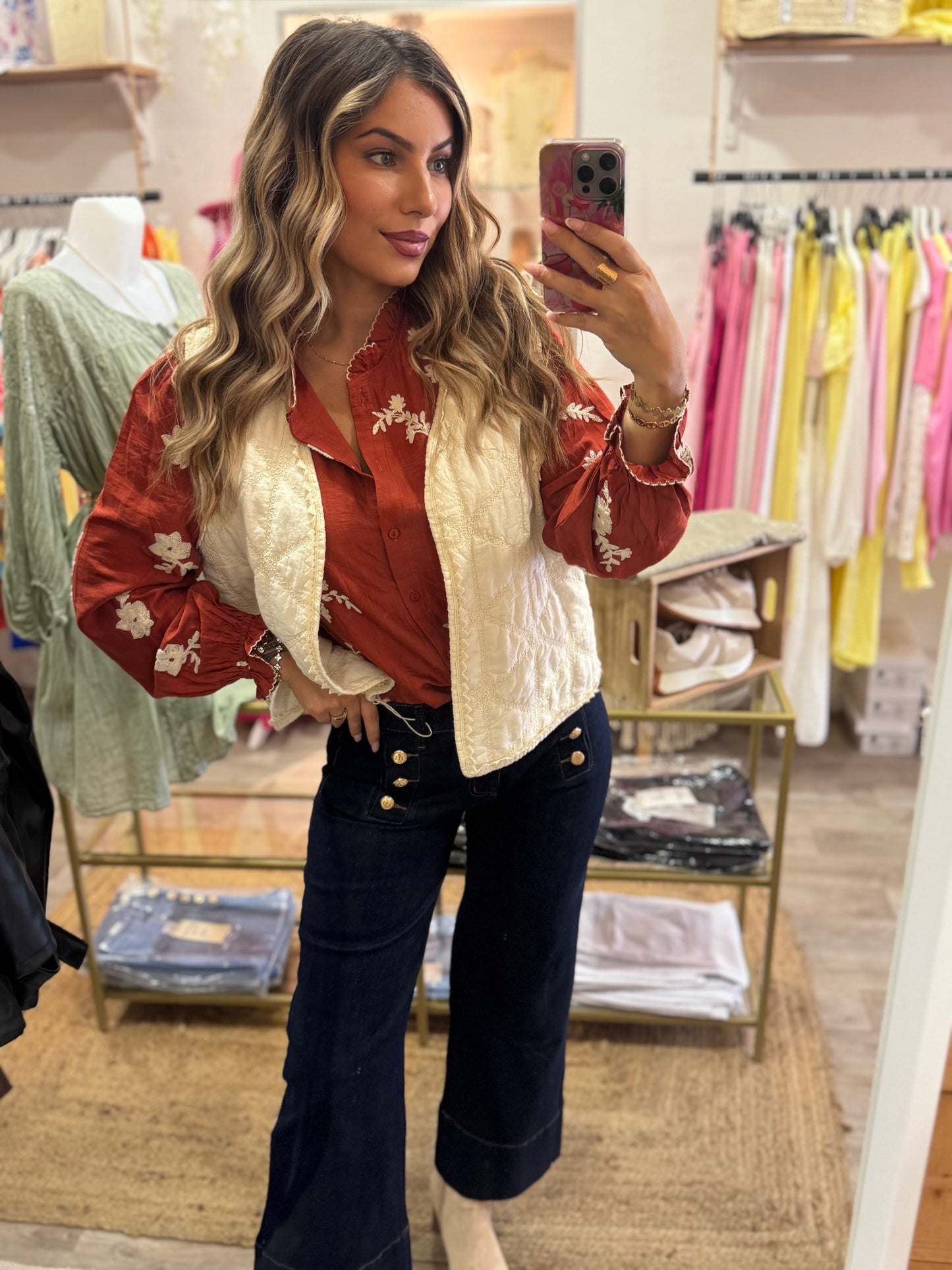 GILET SANS MANCHES GDC - LOVANA - BEIGE