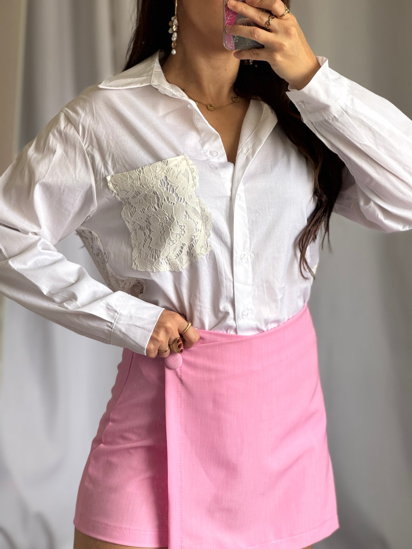 CHEMISE DENTELLE - VALENTINE