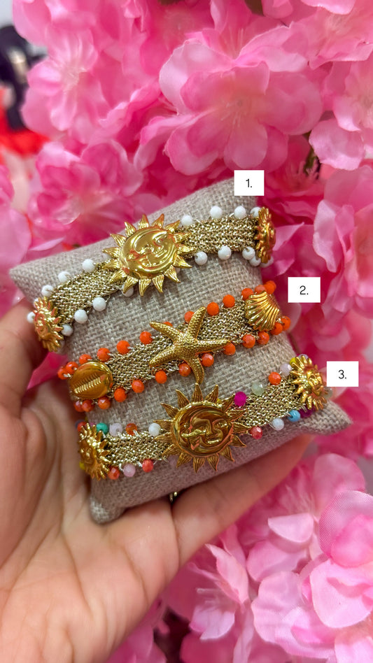 BRACELET CORDON PERLÉ