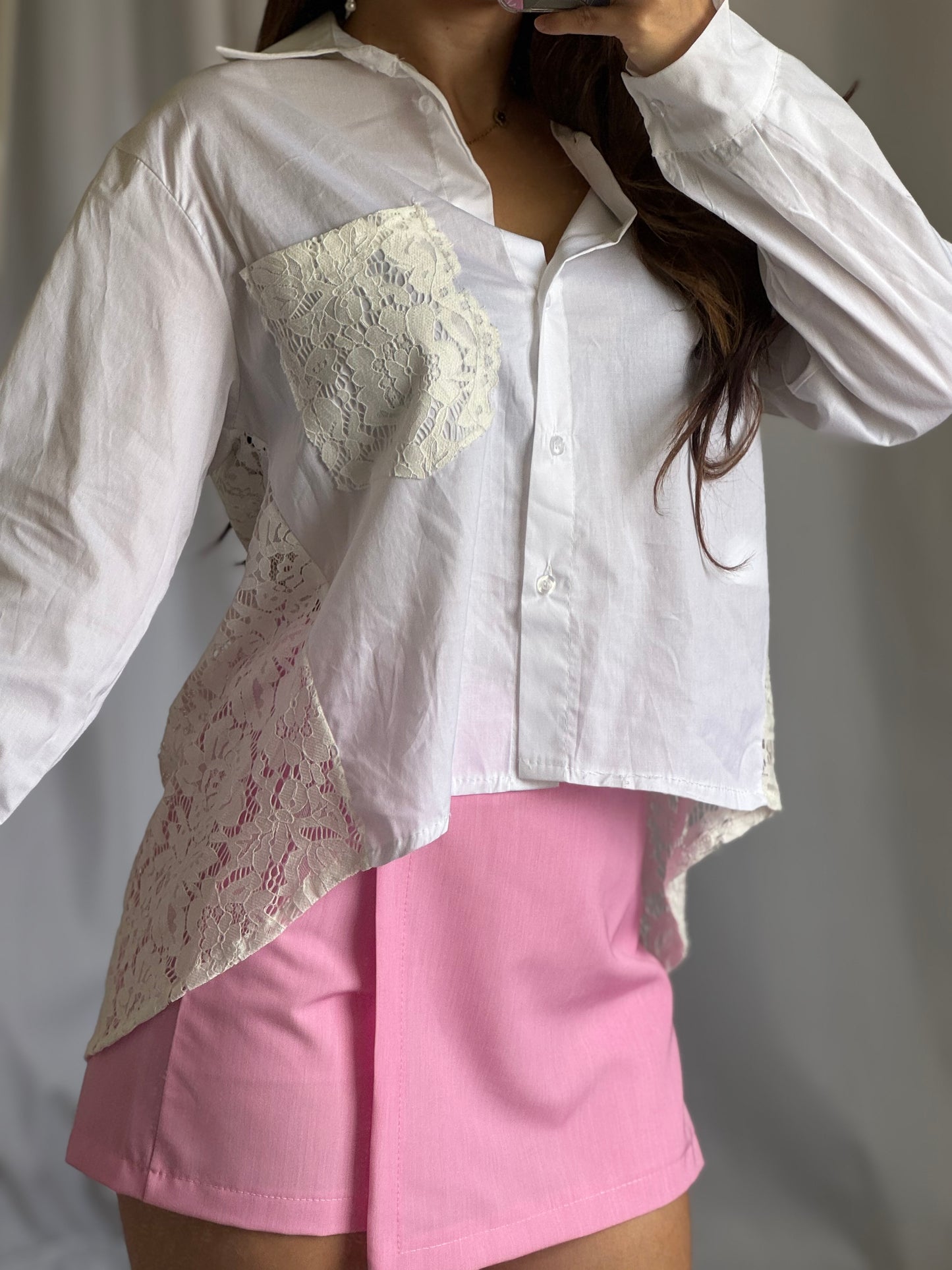 CHEMISE DENTELLE - VALENTINE