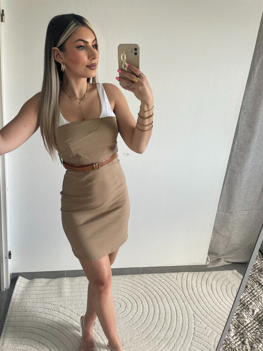 ROBE ZARRA - CAMEL