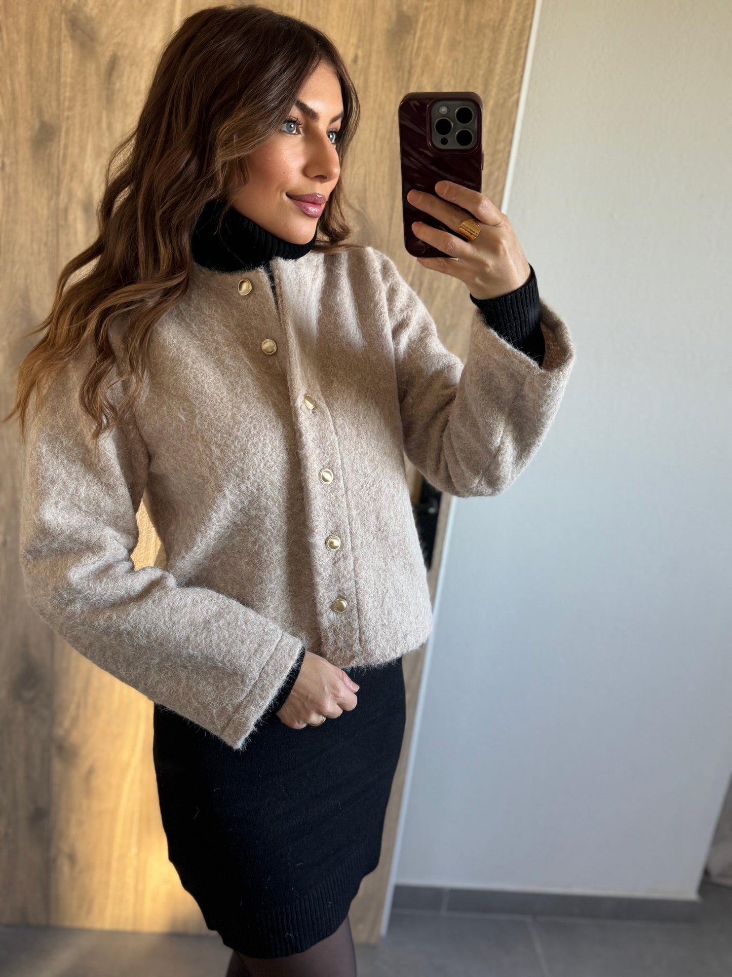 VESTE LIVIA - BEIGE