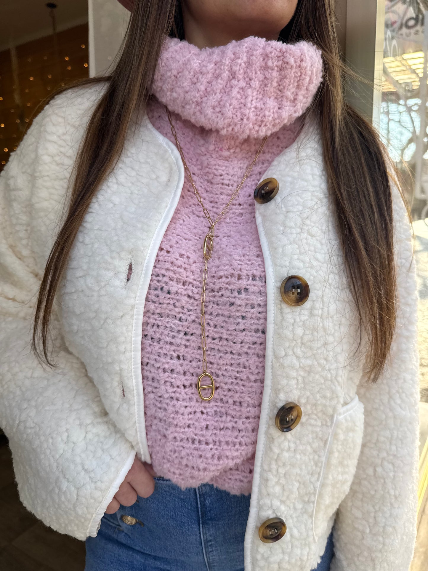 PULL MOHAIR - BABY PINK