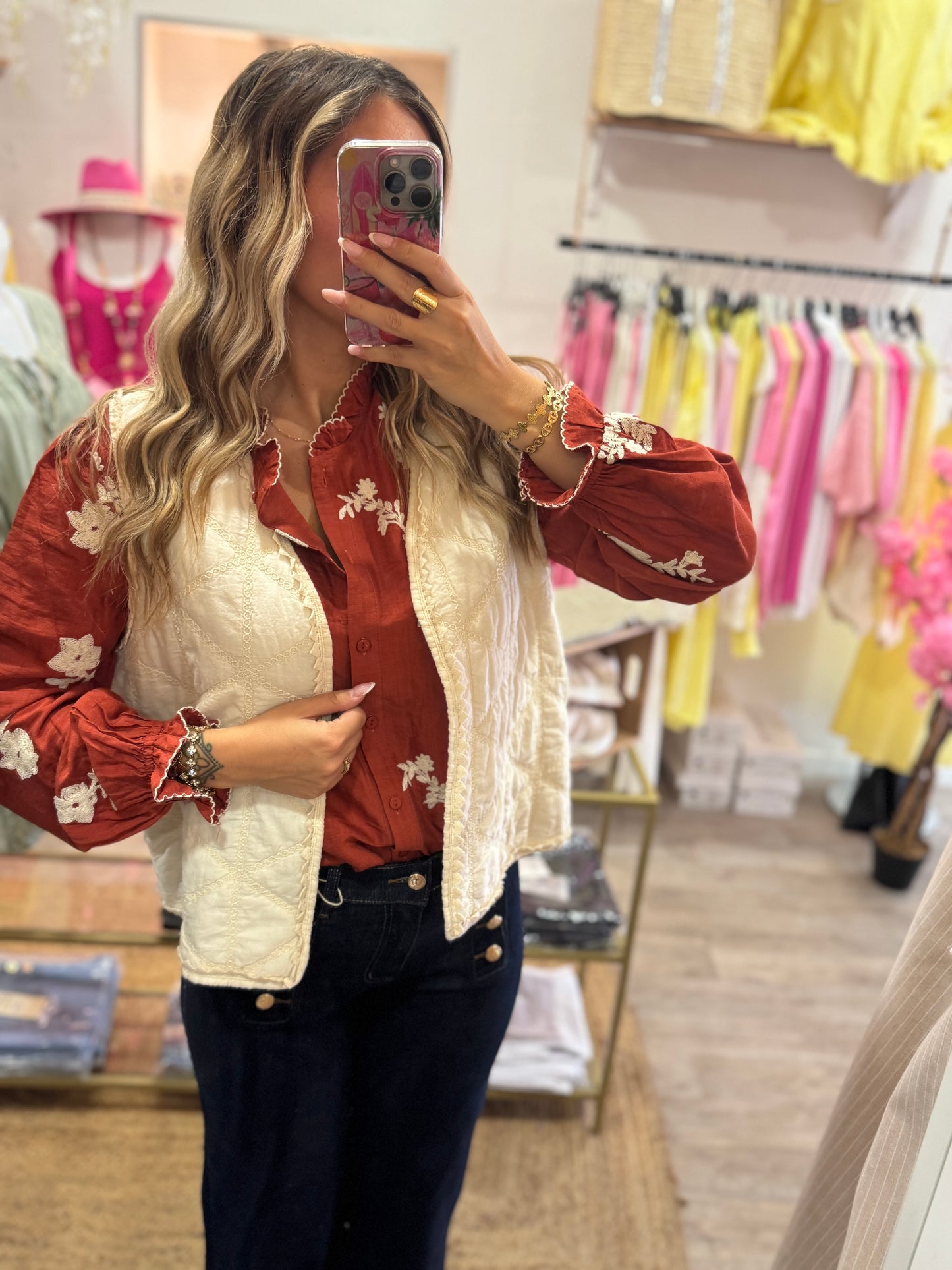 GILET SANS MANCHES GDC - LOVANA - BEIGE