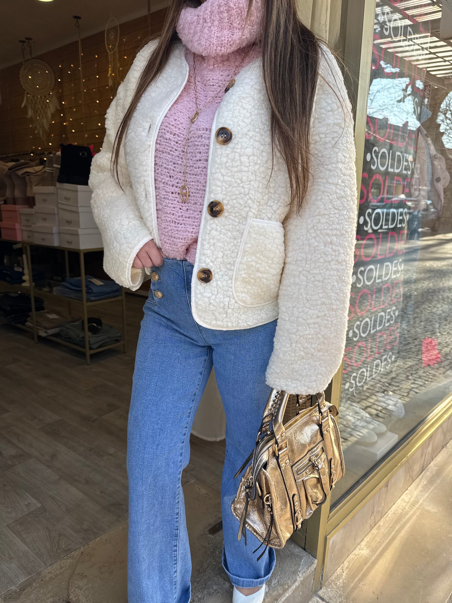 PULL MOHAIR - BABY PINK