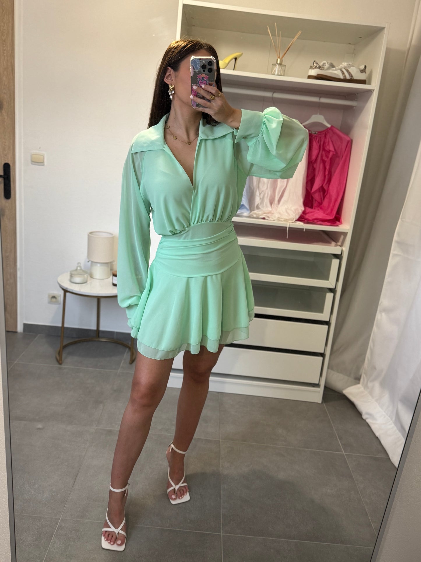 ROBE HAILEY - VERT D'EAU