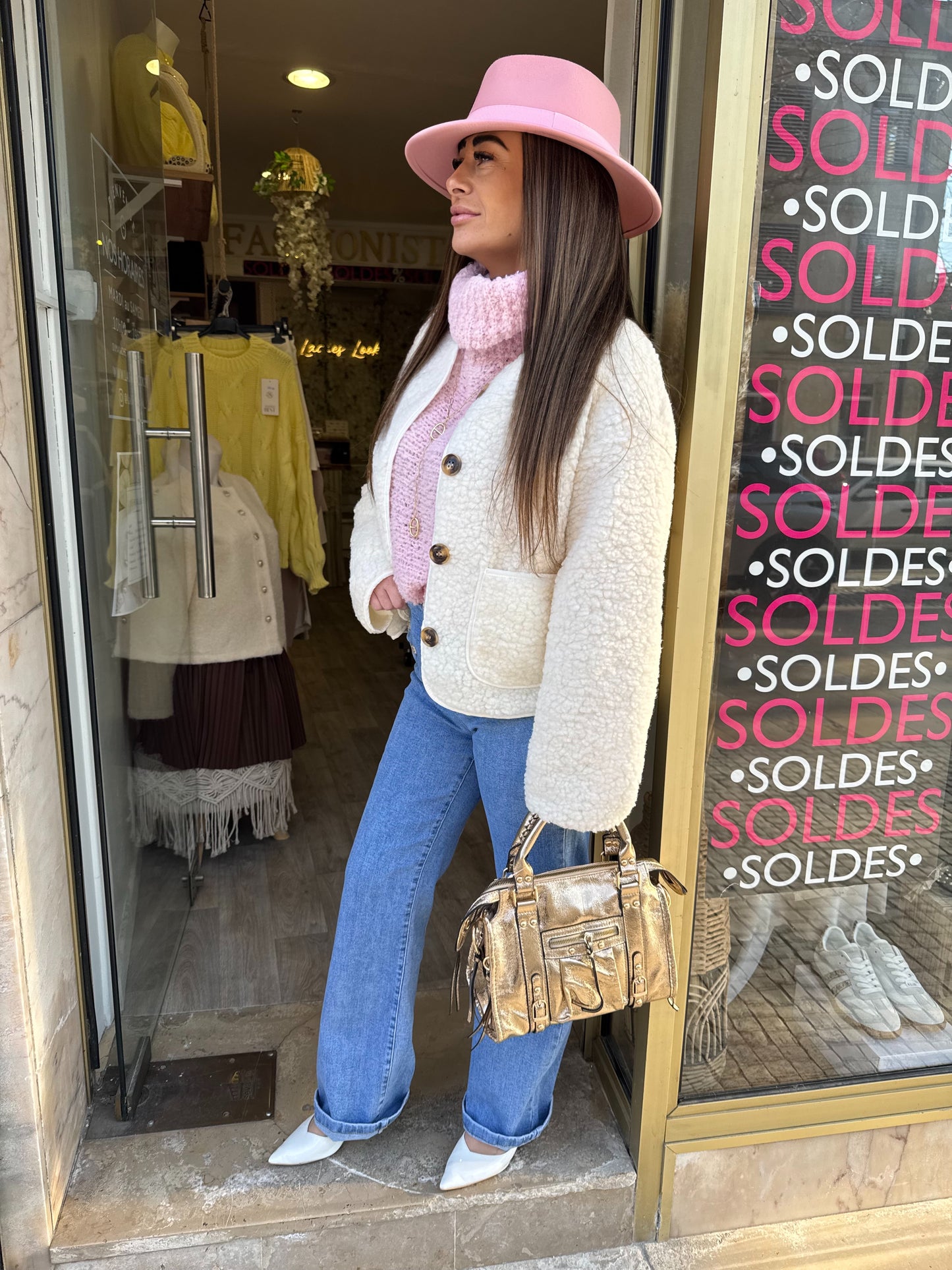 PULL MOHAIR - BABY PINK