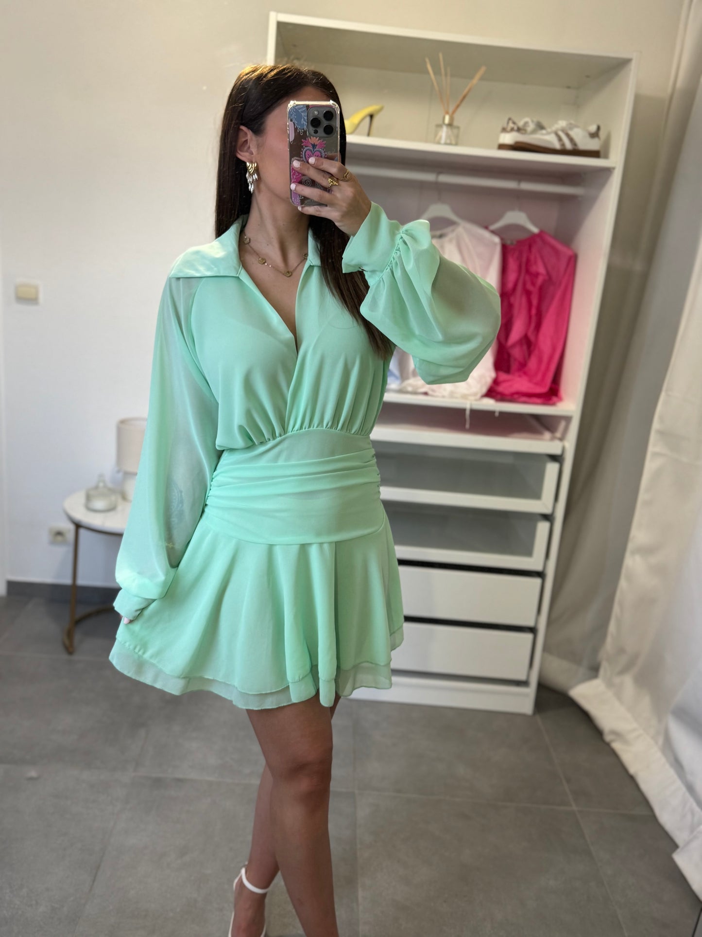 ROBE HAILEY - VERT D'EAU