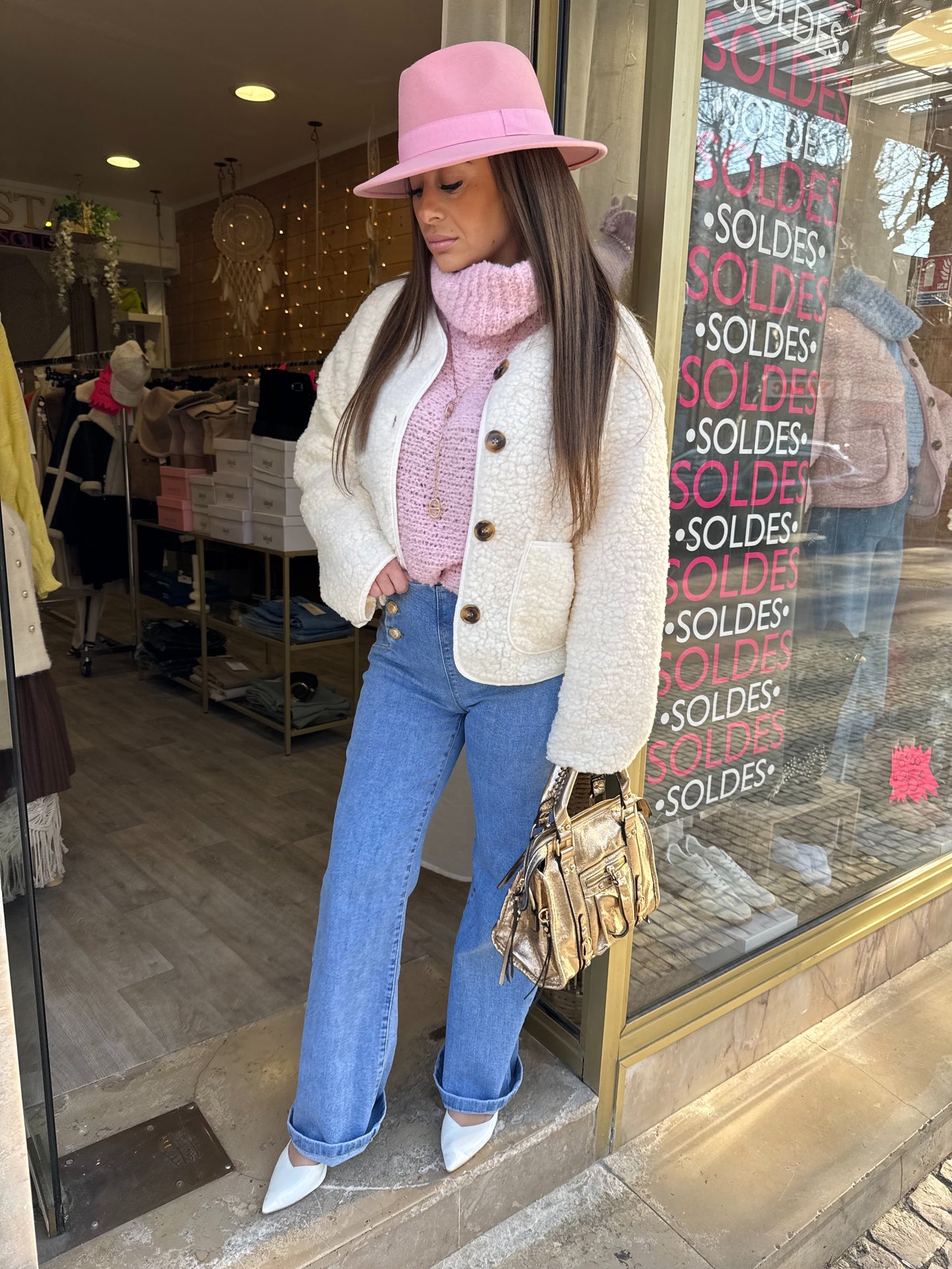 PULL MOHAIR - BABY PINK