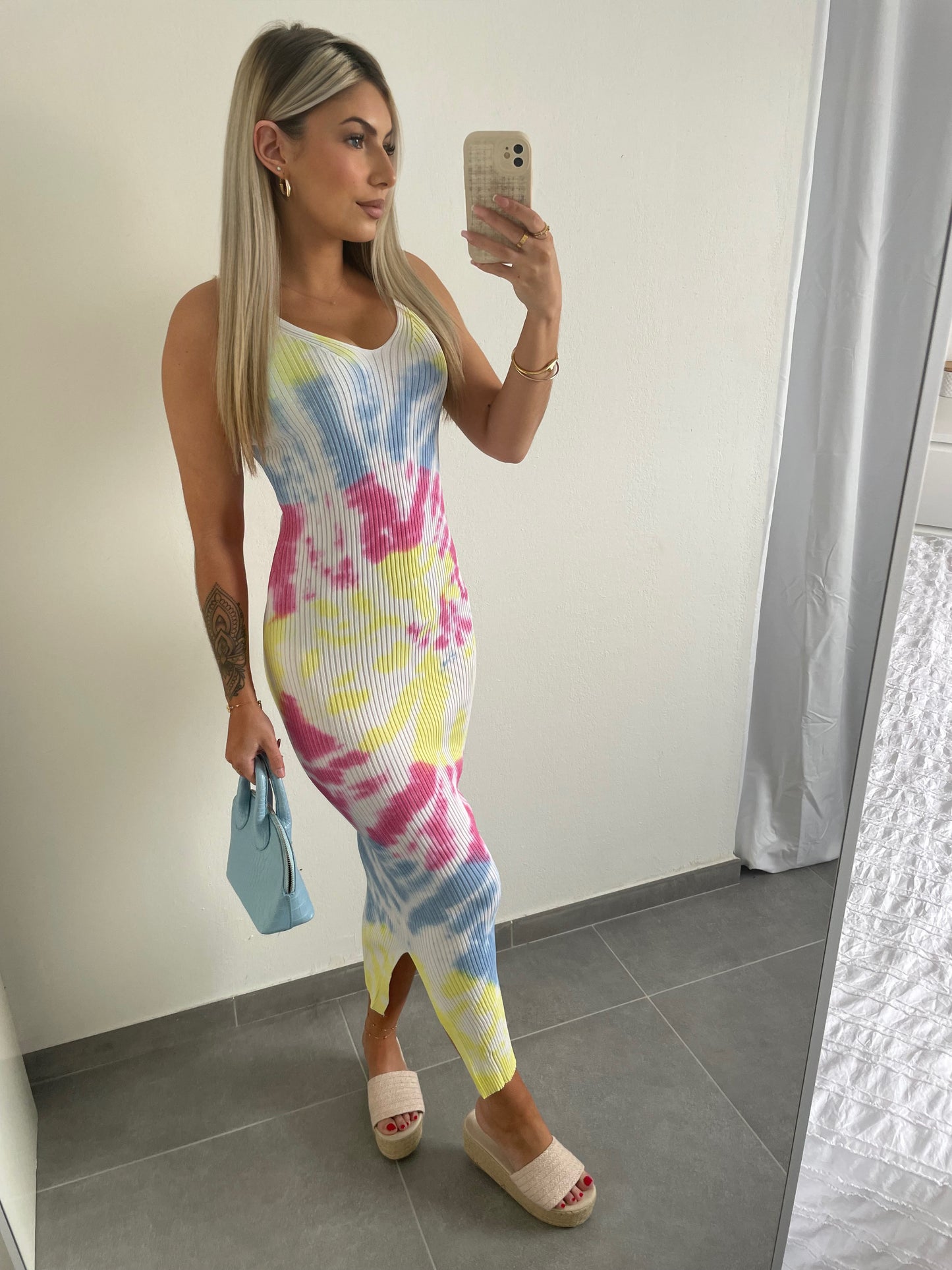 MAXI DRESS CÔTELÉE